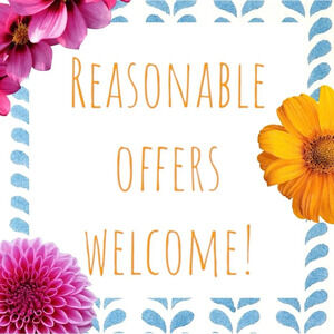 Reasonable Offers Welcome! 🌸